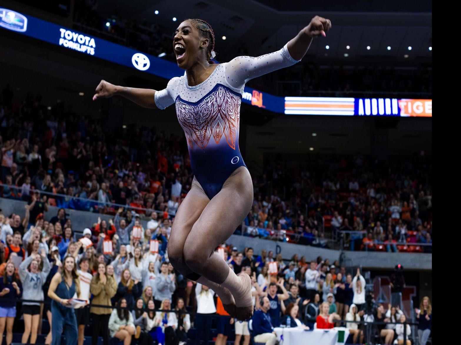 AMAZING': Auburn soars to all-time high score; Suni Lee ...