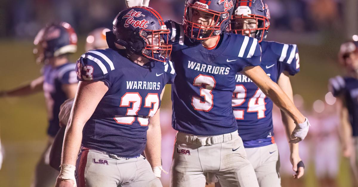 OANow.com - HISTORY MADE: Lee-Scott caps school's first-ever 10-0 regular season image