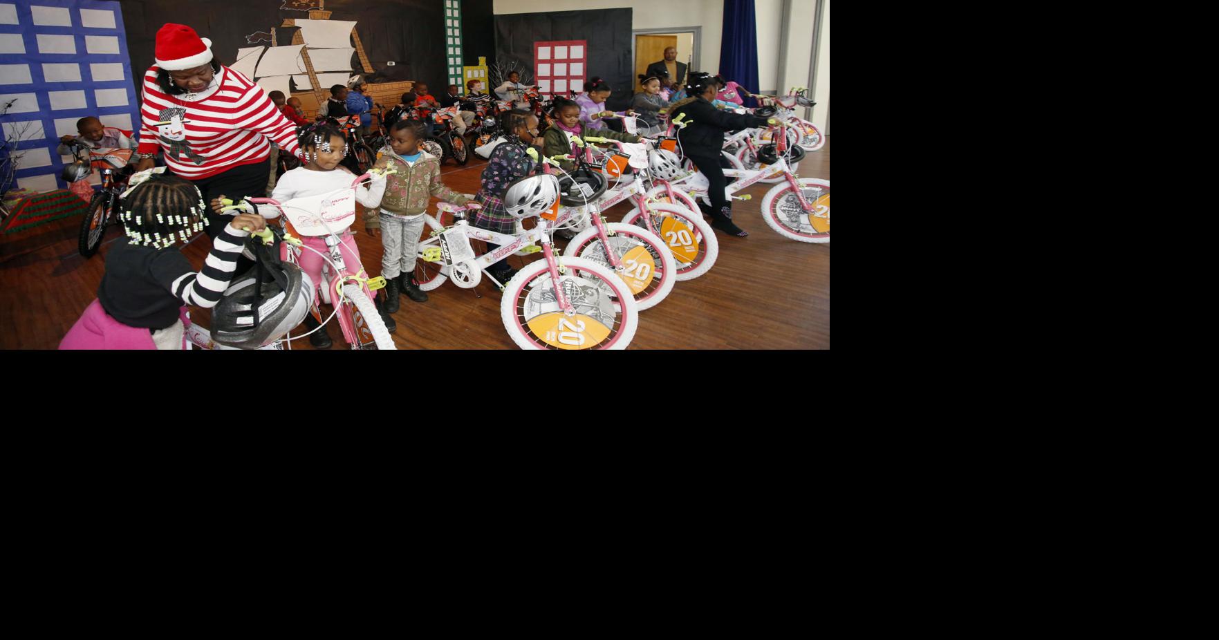 Academy Sports & Outdoors gives bicycles to 30 Notasulga students