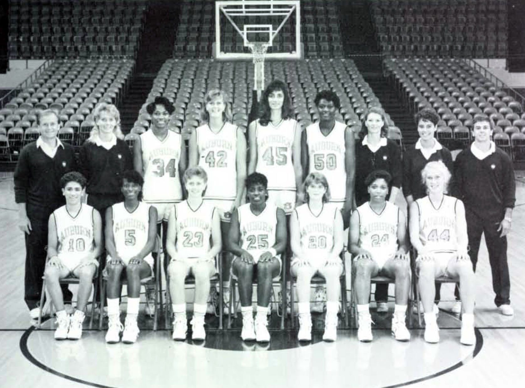 1986 auburn basketball roster