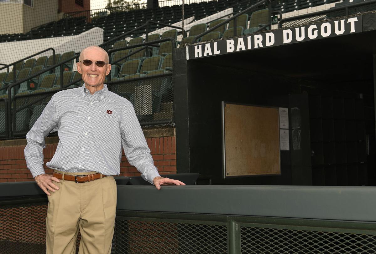 Hal Baird dugout dedication