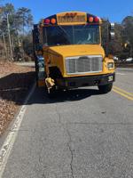 Catawba County schools bus involved in traffic accident