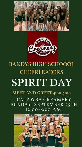 Bandys High School Cheerleaders Spirit Day
