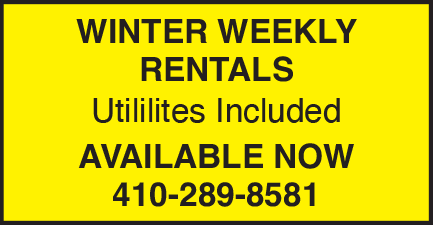 Winter Weekly Rentals