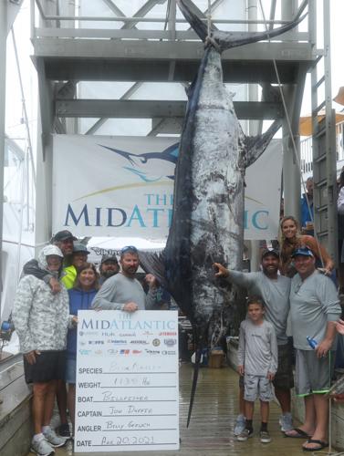 Florida man sets state mark with 1,135-lb. blue marlin