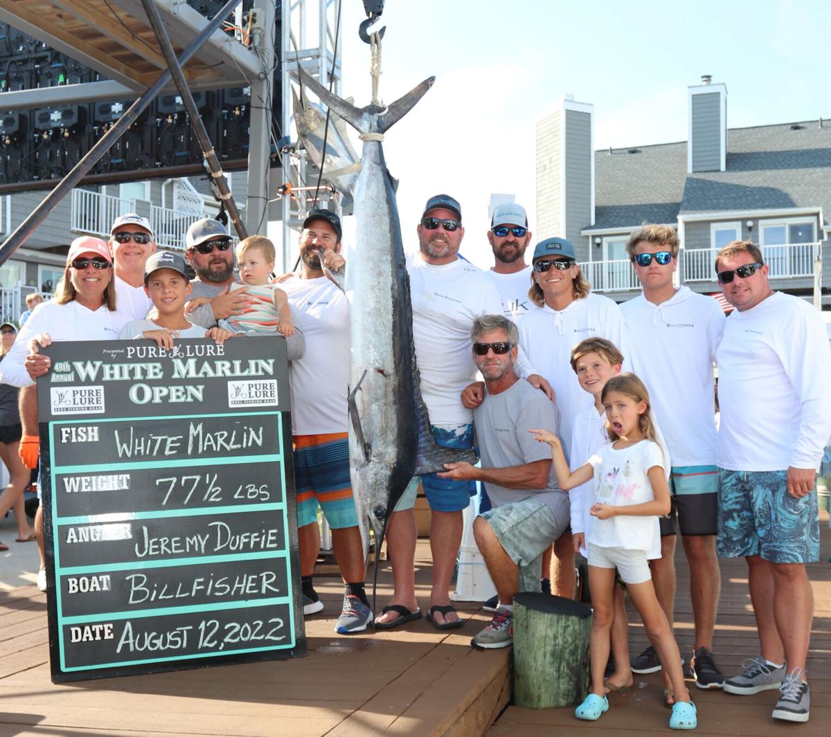 Billfisher team reels in top marlin, Sports