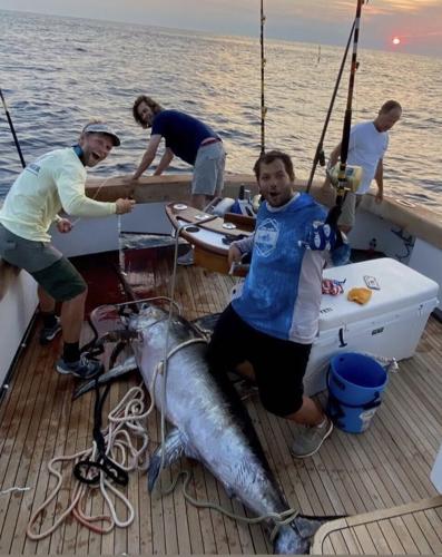 Schultz fights swordfish 8 hours; 301 pounds new Md. record, Sports