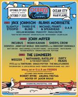 Jack Johnson, Alanis Morissette, John Mayer, Lumineers headlining Oceans Calling Festival