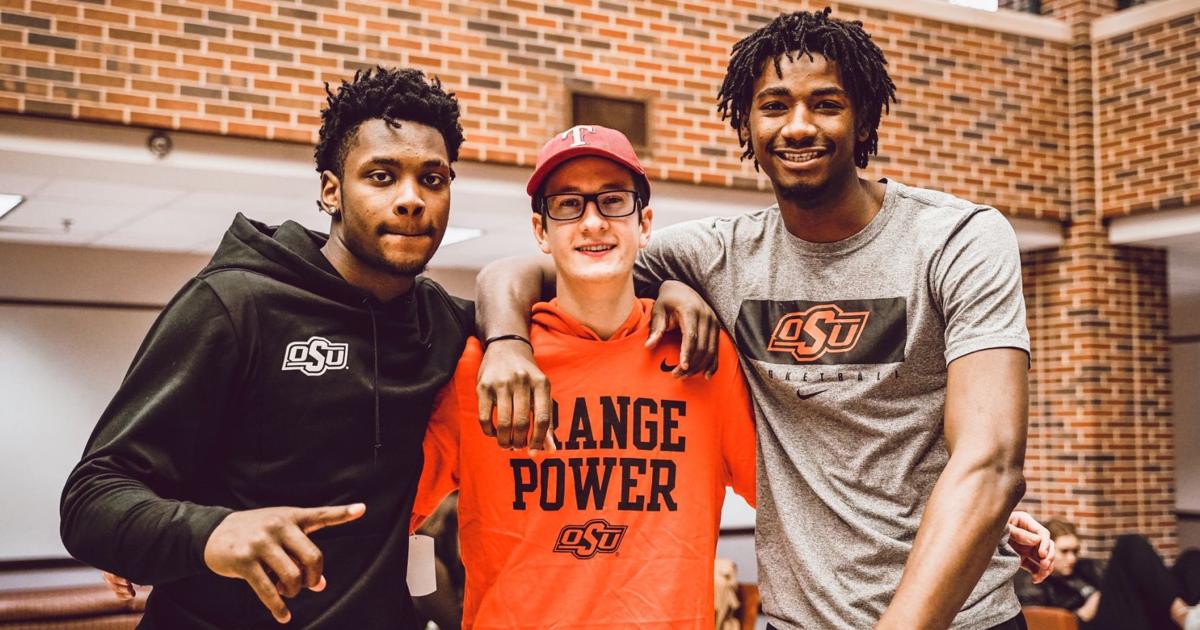 Harry Rees Osu Horsing around: Playing H.O.R.S.E. with the OSU basketball team ...