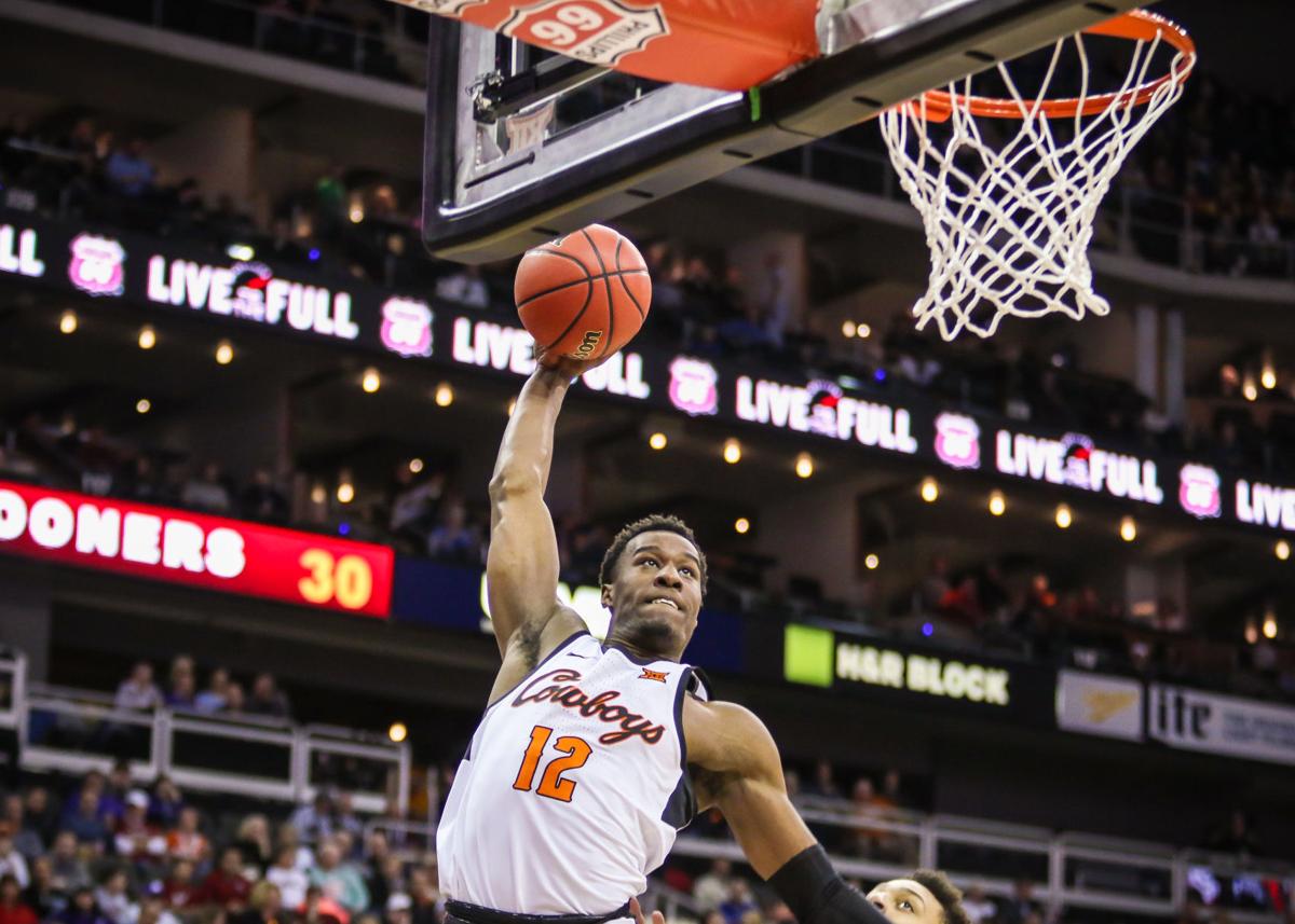 Photos Oklahoma State Def Oklahoma 71 60 Big 12 Men S Basketball Tournament Big12sports Ocolly Com