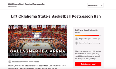 Osu Student Starts Petition To Overturn Basketball Team S Postseason Ban Sports Ocolly Com
