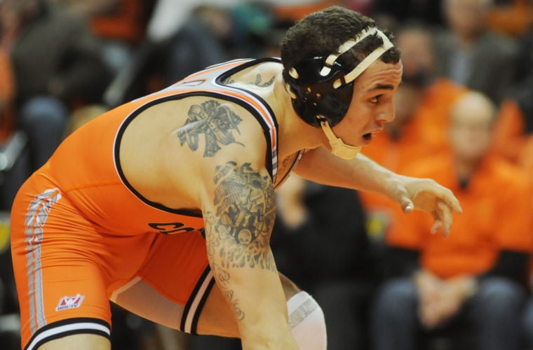 Oklahoma state wrestling on sale headgear