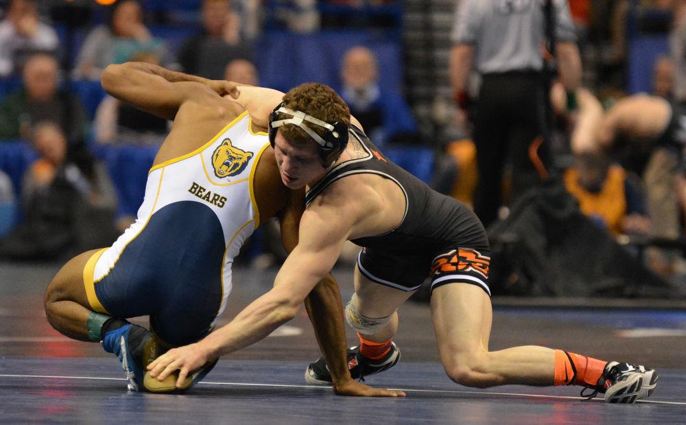 Round 1 of NCAA Wrestling Tournament brought 7 wins and 2 losses