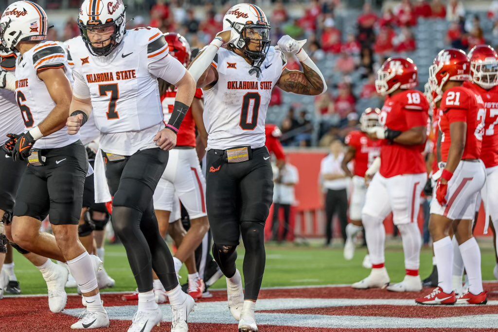 How Oklahoma State mounted a double-digit comeback to evade Houston and  remain in the Big 12 title race