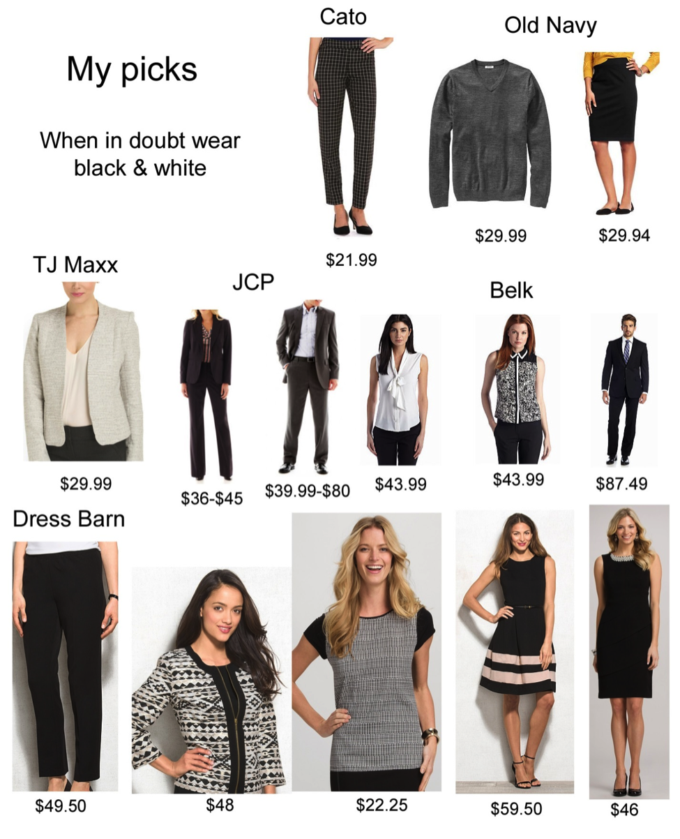 jcpenney interview clothes