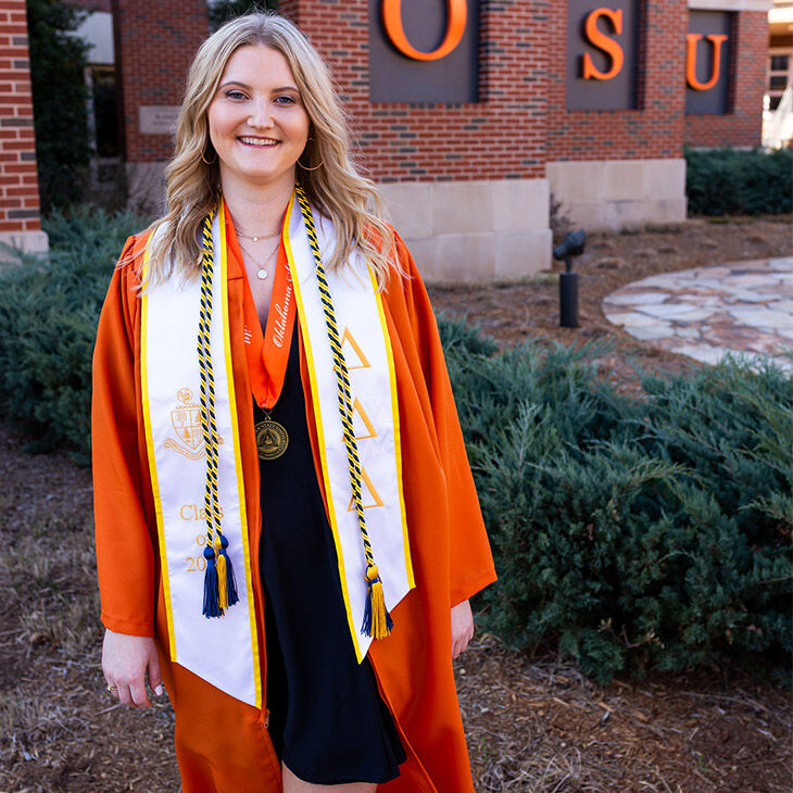 Orange gowns celebrate outstanding graduates News ocolly