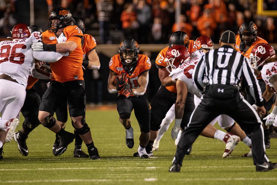 No 21 Ok State Loses To No 7 Oklahoma 34 16