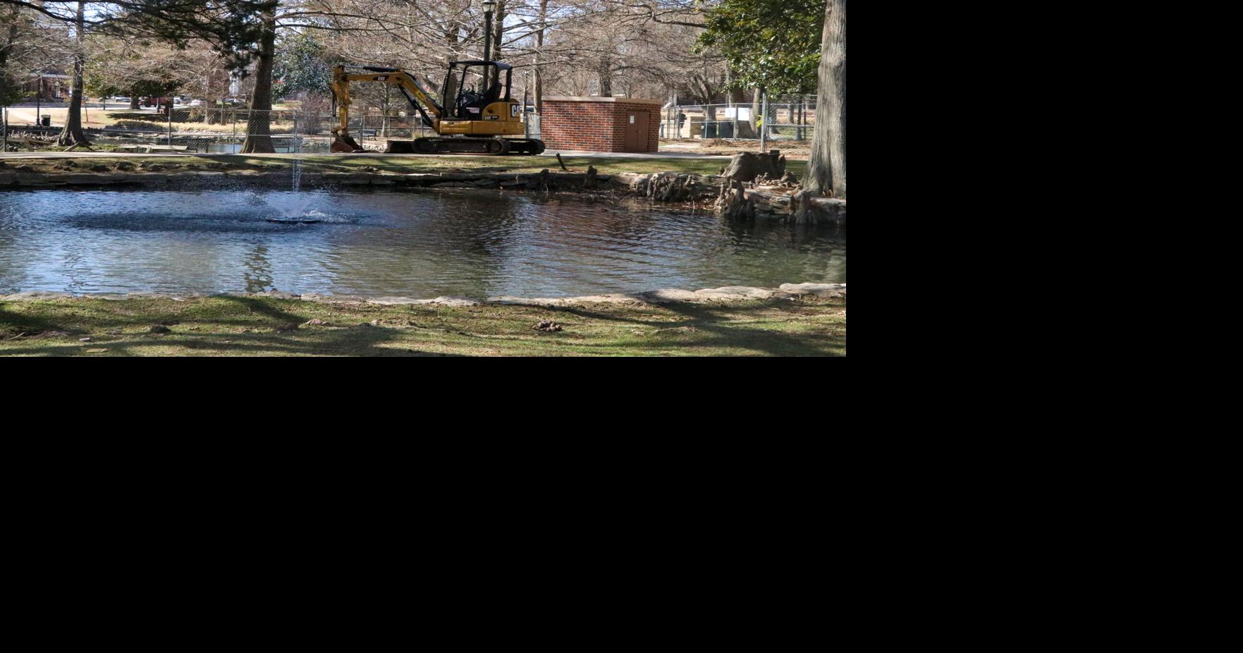 Theta Pond undergoes construction project News