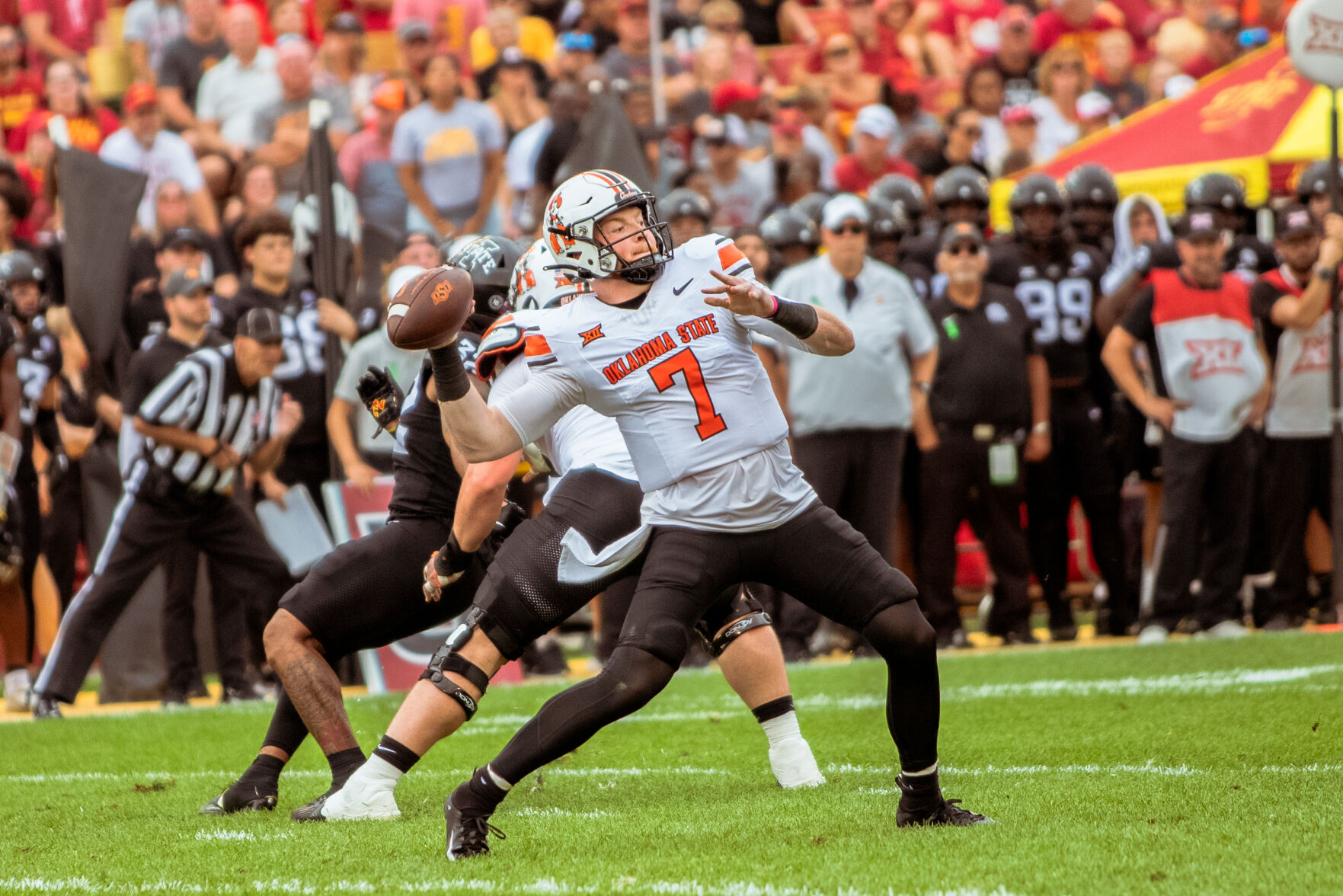 OSU Quarterback Alan Bowman Found Advantage In QB Battle, Improving ...