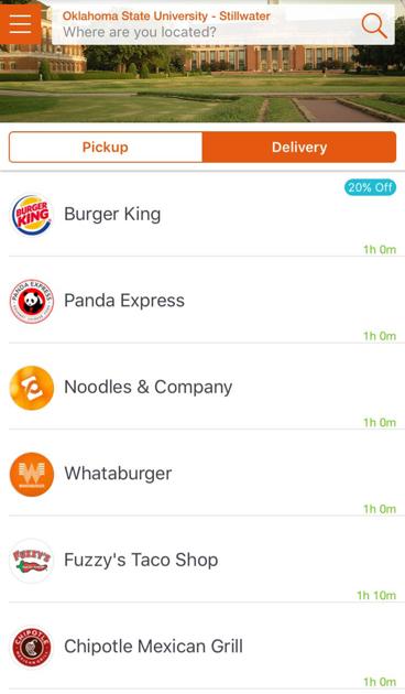 Stillwater Food Delivery App Stillwater Food Delivery App
