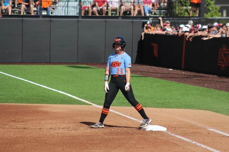 Oklahoma State Softball game 2 against OU Big 12 Sports