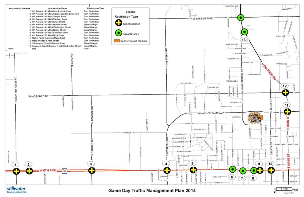 Stillwater's postgame road restrictions News