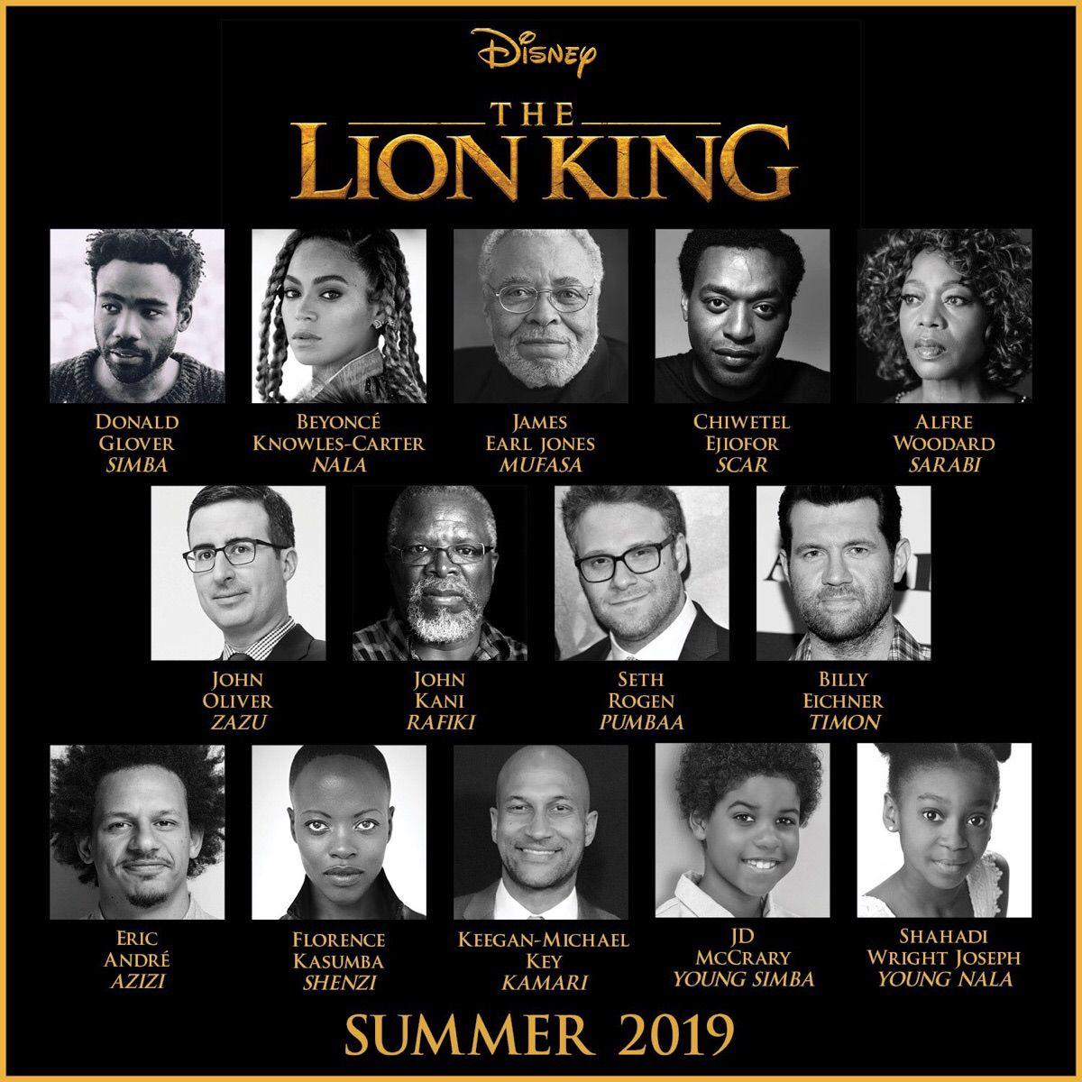 Image result for live action lion king cast