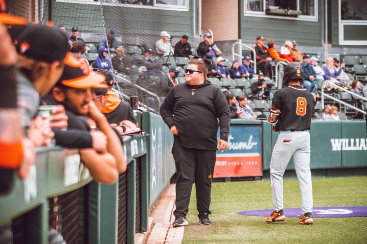 The Hub Grad manager looms front, center for OSU Baseball Sports