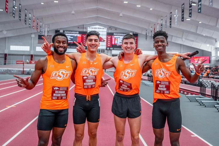 Strides to history Schoppe, Cowboys seeking title at Indoor Track and