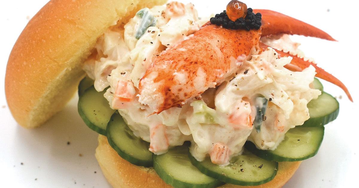 Lobster slider with Old Bay fun