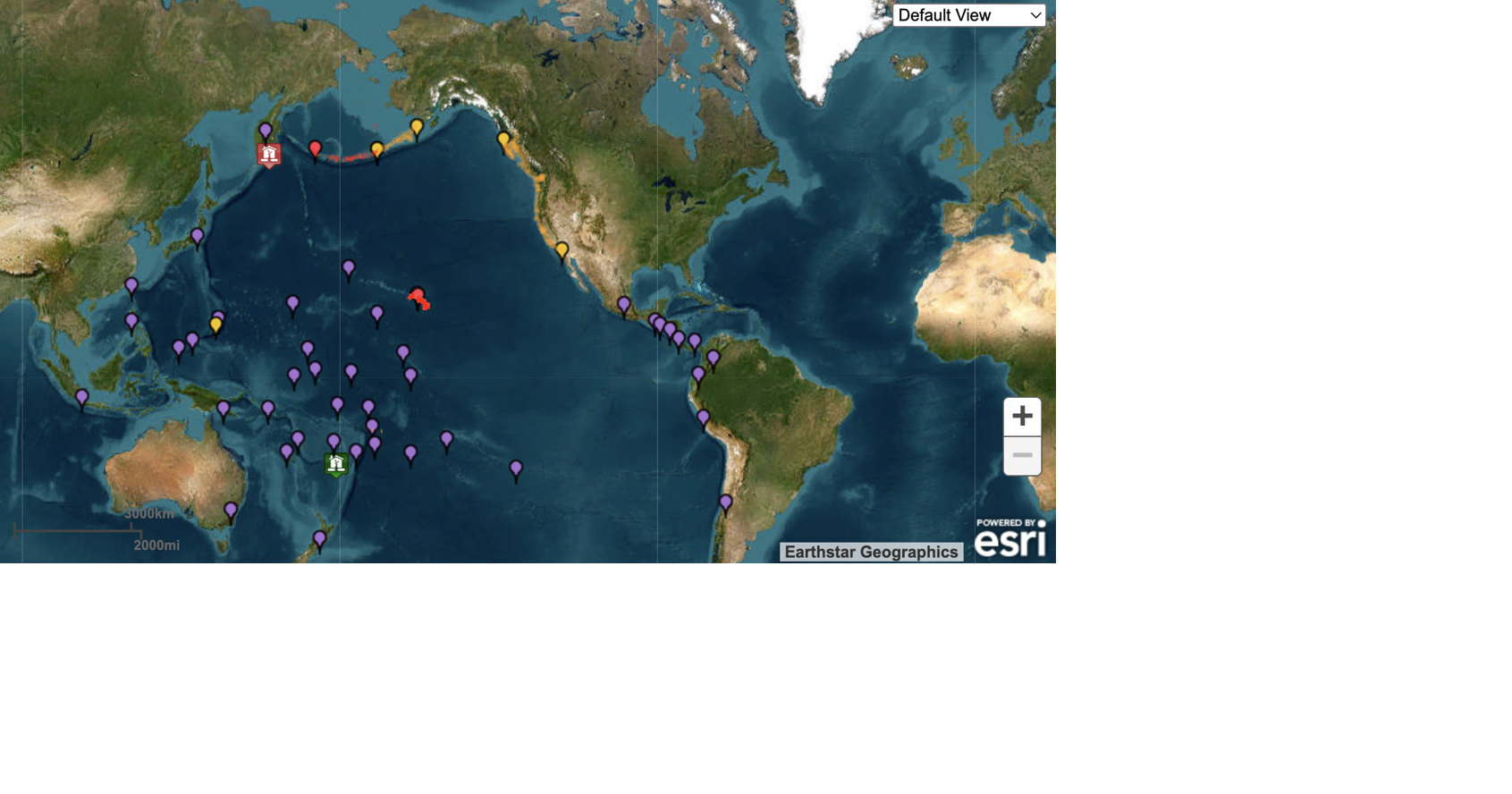 Tsunami map update