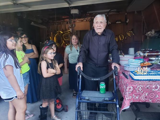 Irvin Poff flying high on 105th birthday | News | ojaivalleynews.com