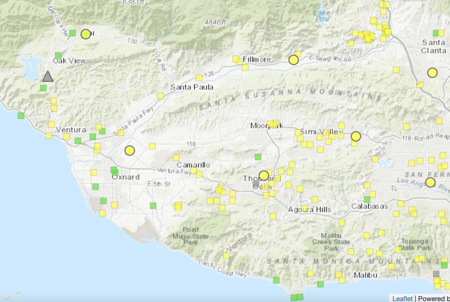 Post Fire smoke affects Ventura County air quality County