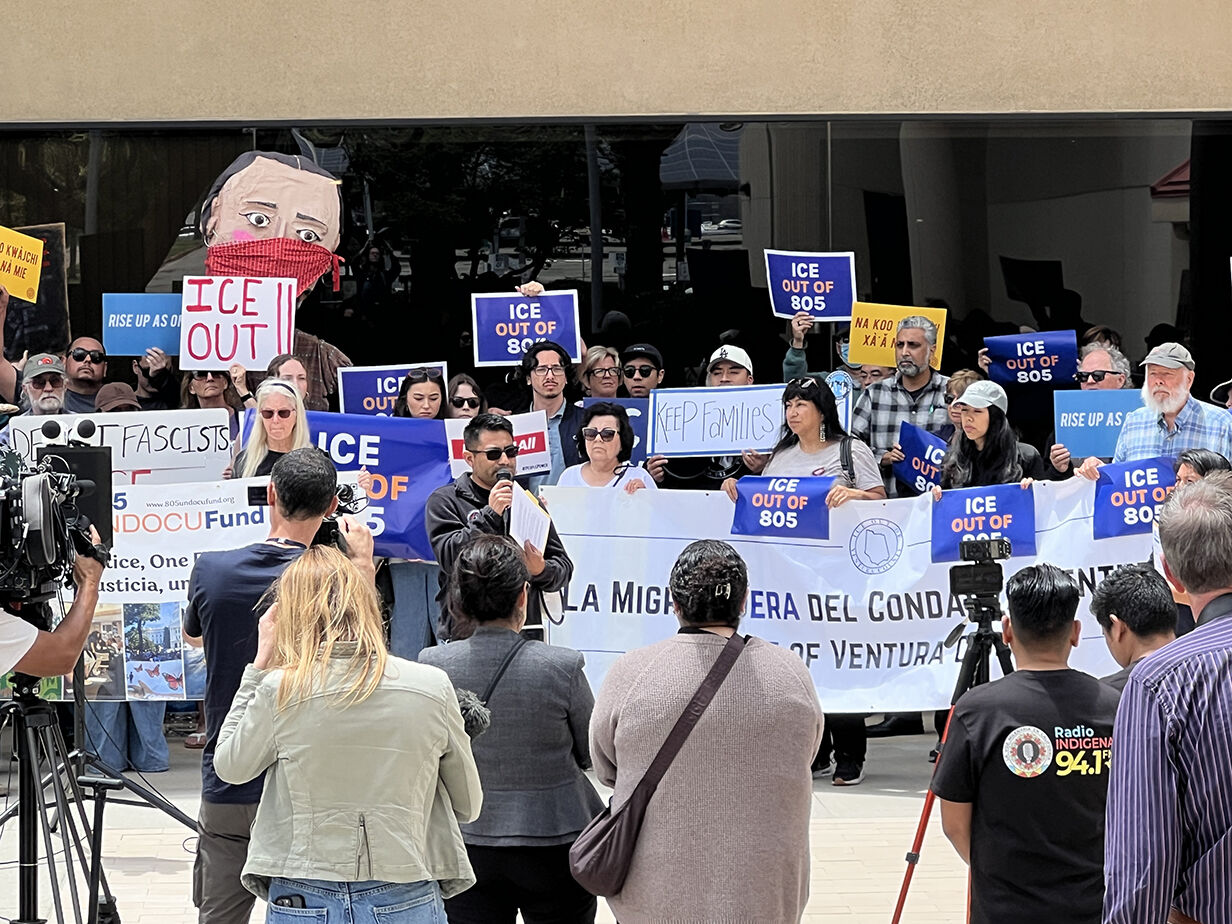 Coalitions unite, speak out against ICE raids in Ventura County | County |  ojaivalleynews.com