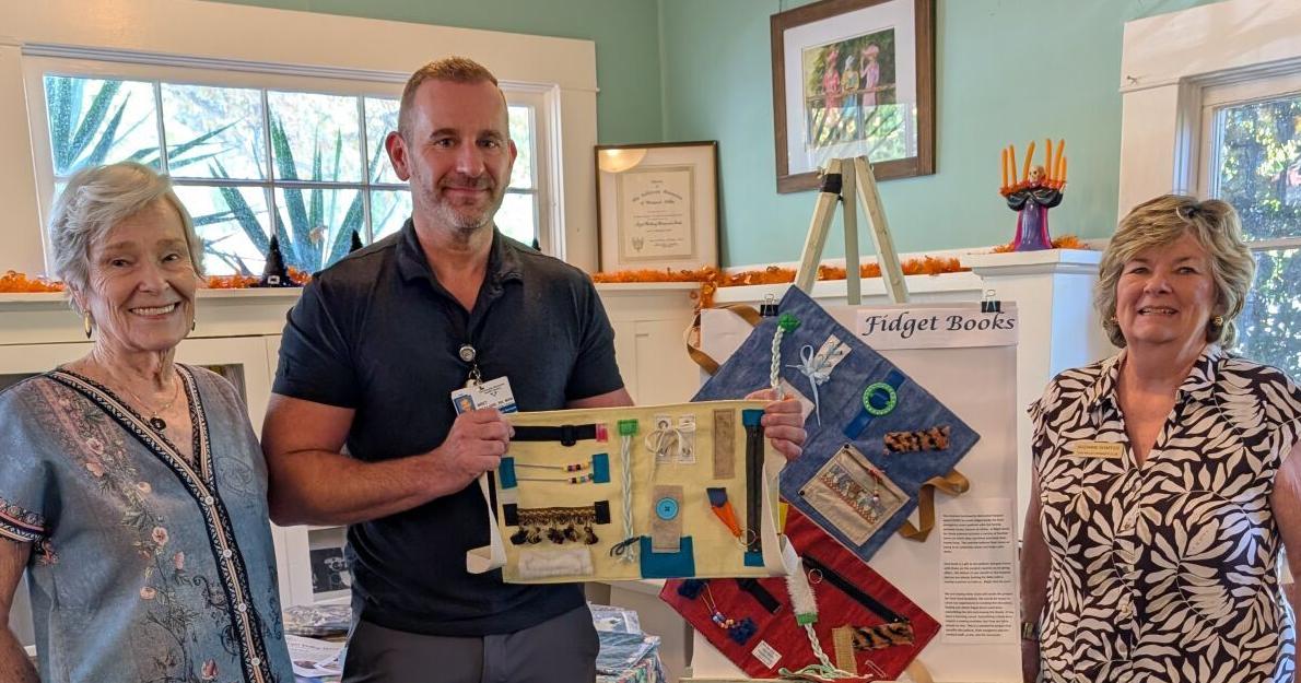 Ojai Valley Woman’s Club soothes senior CMH patients with fidget books ...