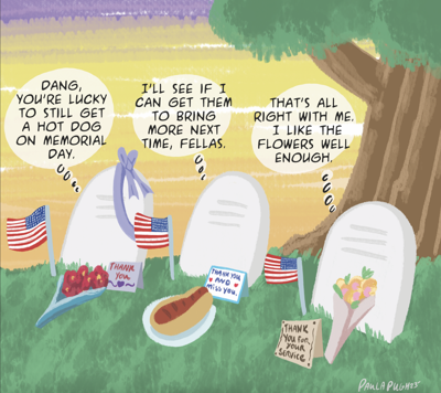 Memorial Day 2023 cartoon