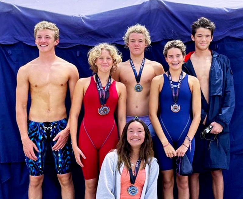 Ojai Heatwaves place at Summer Age Group Championships Sports