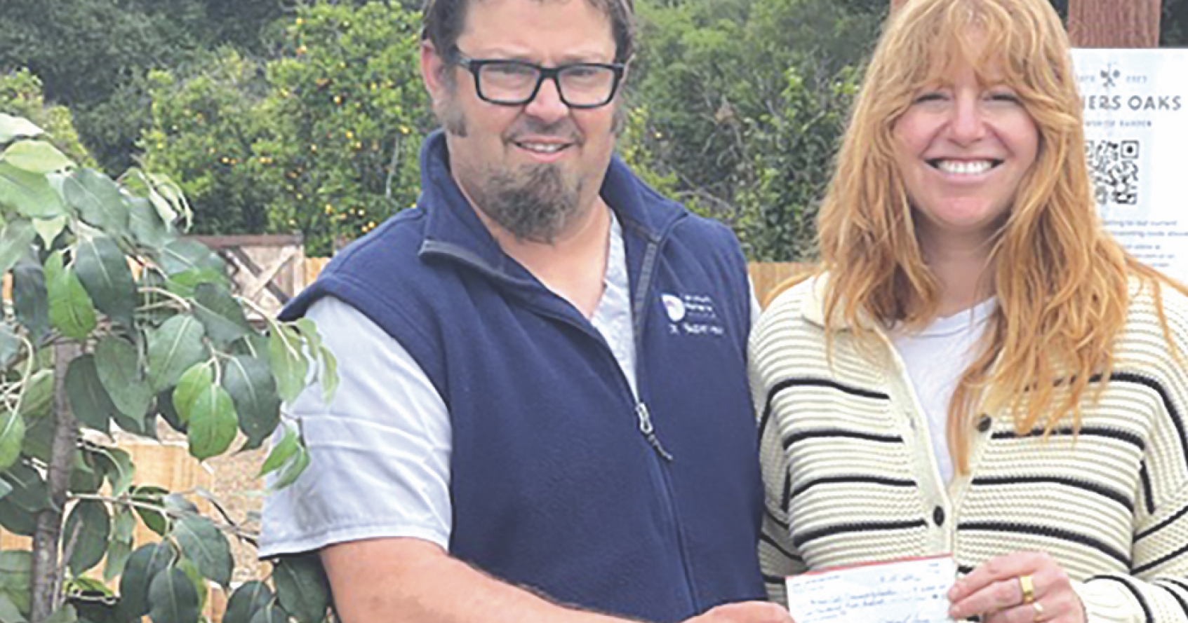 Lions Club donates to Meiners Oaks Community Garden - Vimarsana News