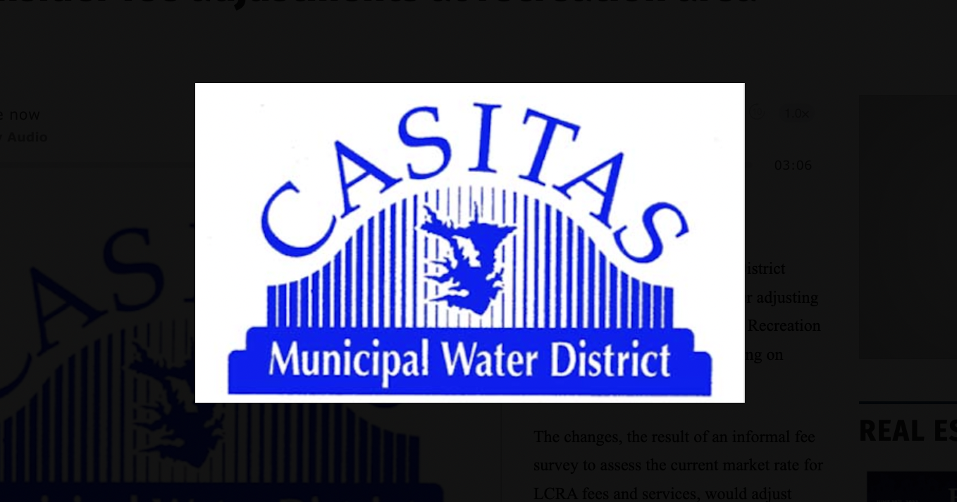 Casitas balances budget with proposed 11.5% rate hike every year - Vimarsana News