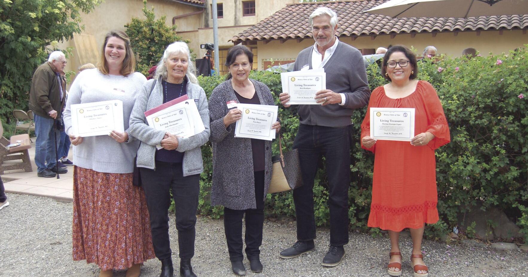 Rotary clubs announce 2024 Ojai Living Treasures - Vimarsana News