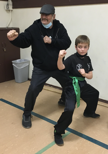 Ojai Kung fu punching Nov 2022