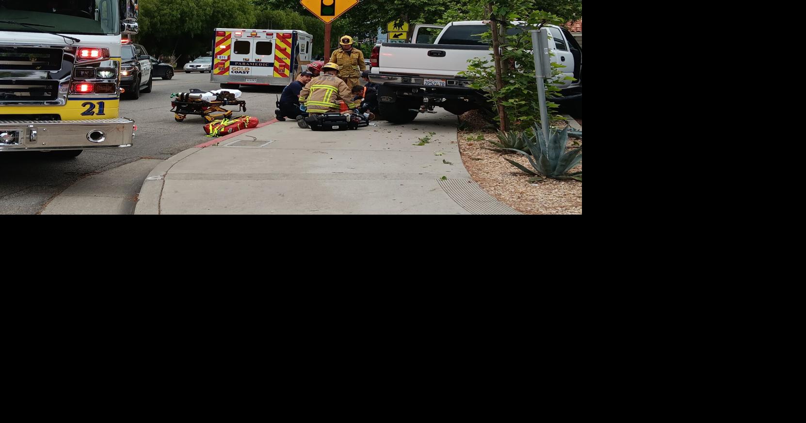Crash on Ojai Avenue damages pair of parked vehicles News