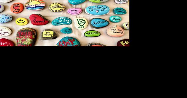 Spread hope and encouragement through rock-painting - Vimarsana News