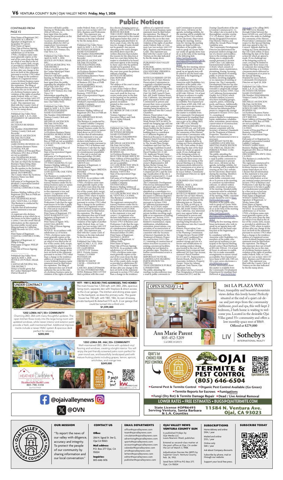 Page 2026-0430_017 | e-Edition | ojaivalleynews.com