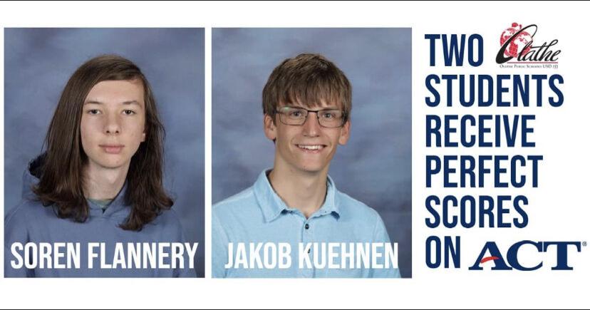 BRIEF: Two USD 233 students get perfect ACT scores School News