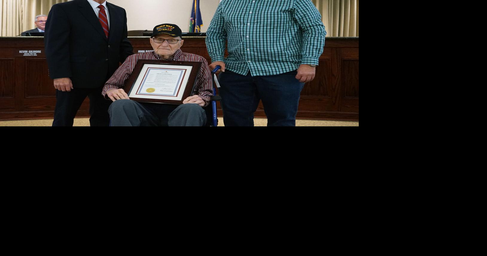98-year-old Olathe resident, World War II Air Force veteran accepts ...