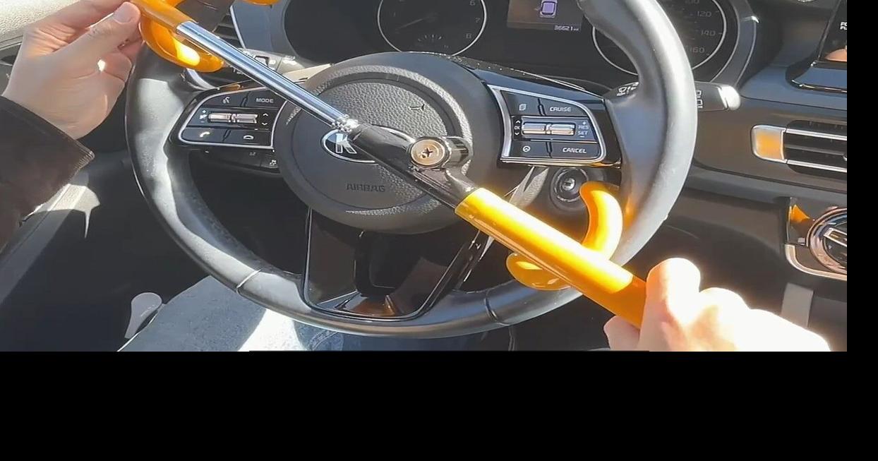 Police holding second steering wheel lock giveaway after high demand