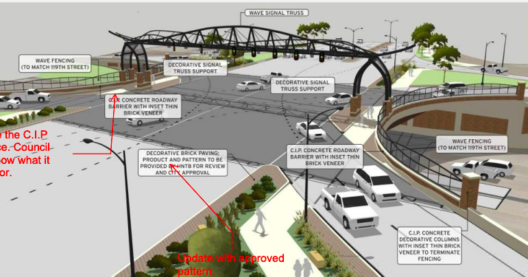 City gives first look at Santa Fe interchange redesign