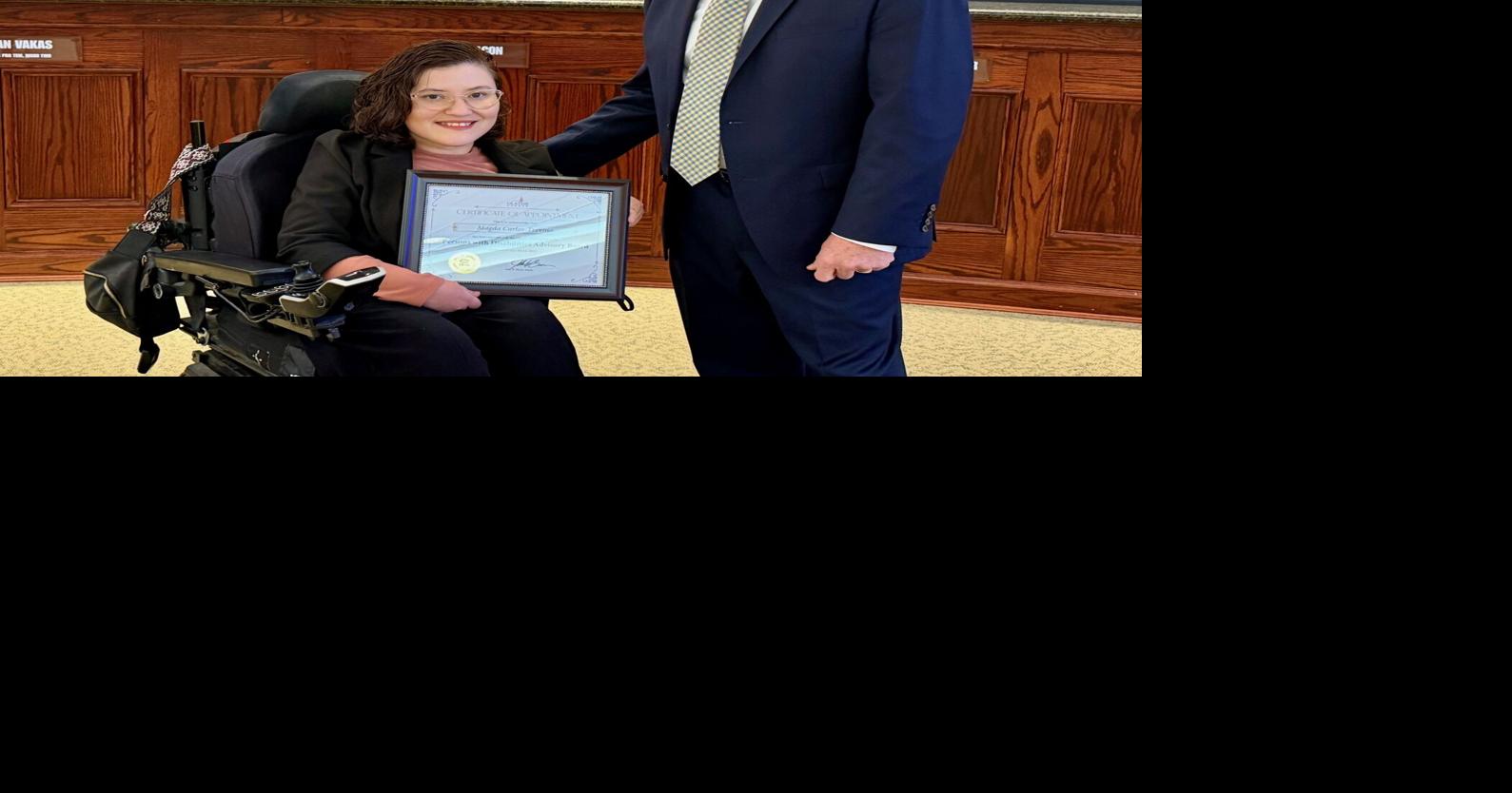 Olathe woman to compete at Ms. Wheelchair Kansas