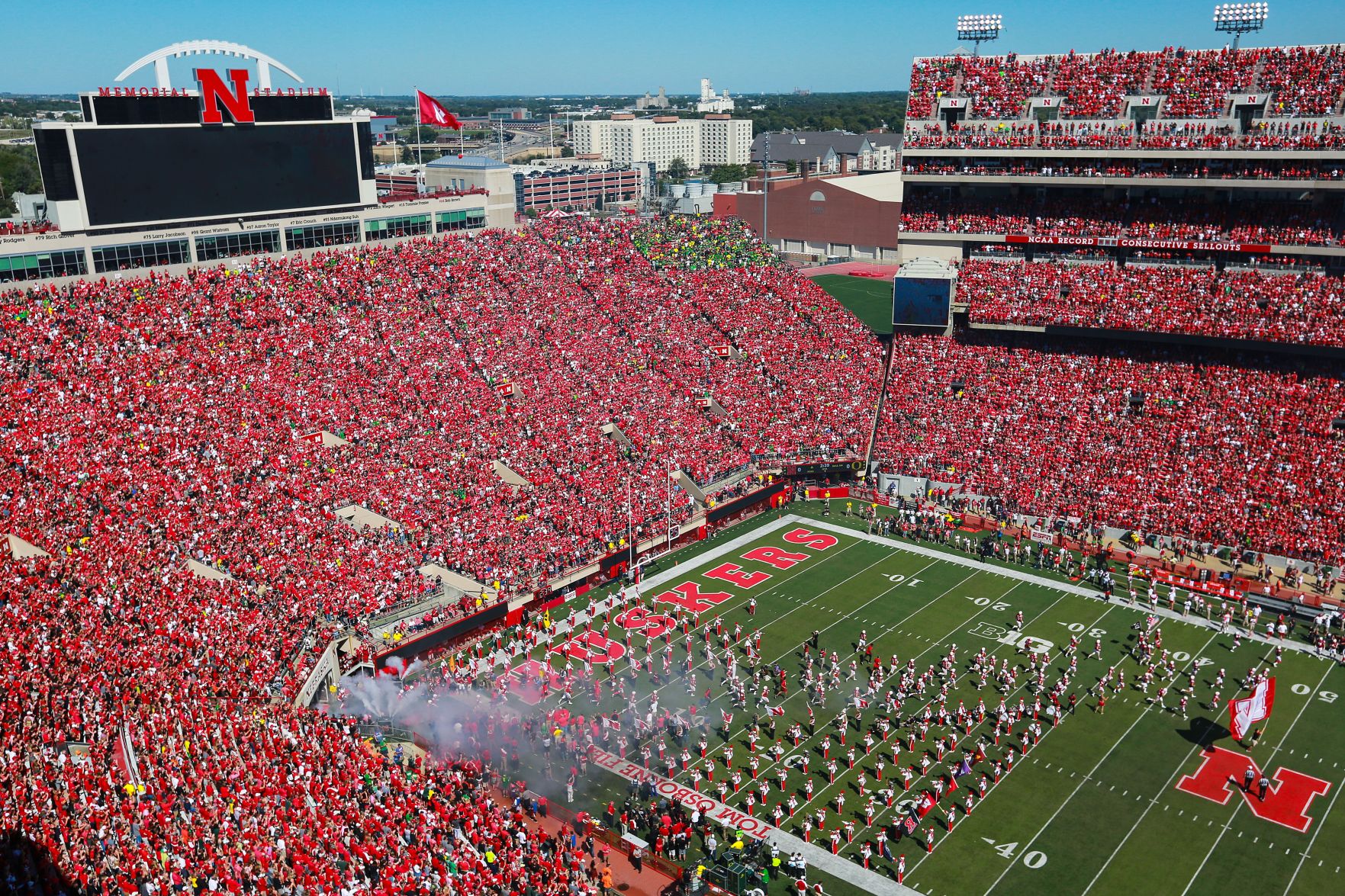 Unl Seating Chart Memorial Stadium